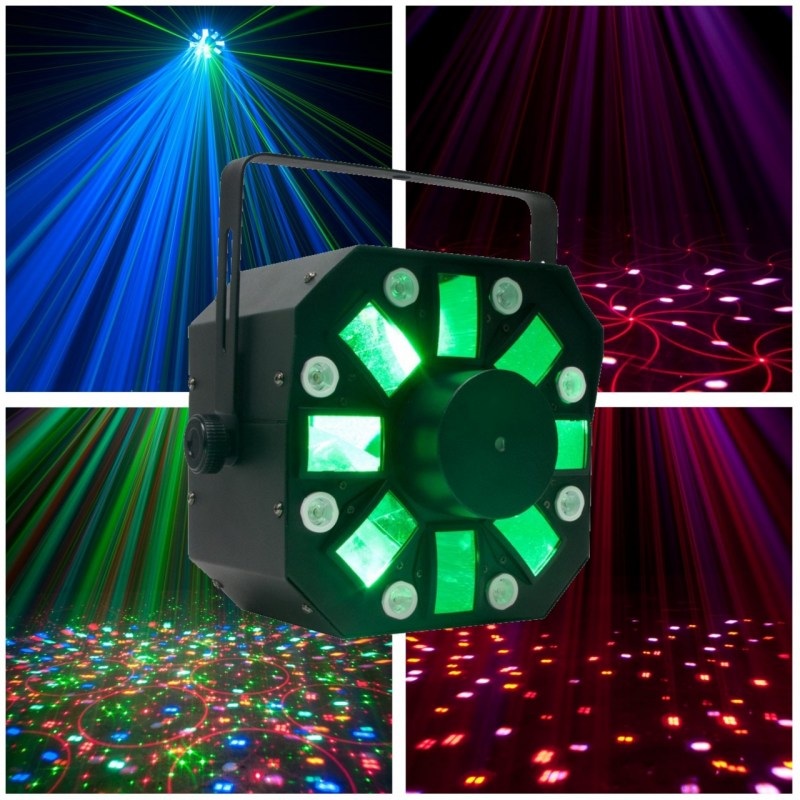 Ενοικίαση φωτορυθμικό laser ADJ STINGER II LED LASER BLACKLIGHTγια πάρτυ